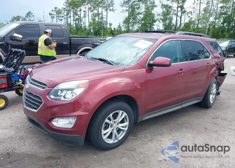2017 Chevrolet Equinox Lt из США, поврежденный, VIN 2GNFLFE39H6208153